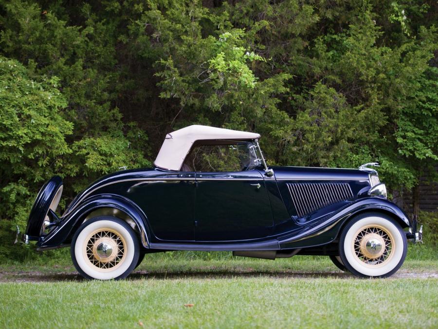  Ford V8 Deluxe Roadster 1934 года  (фото 30 из 30)